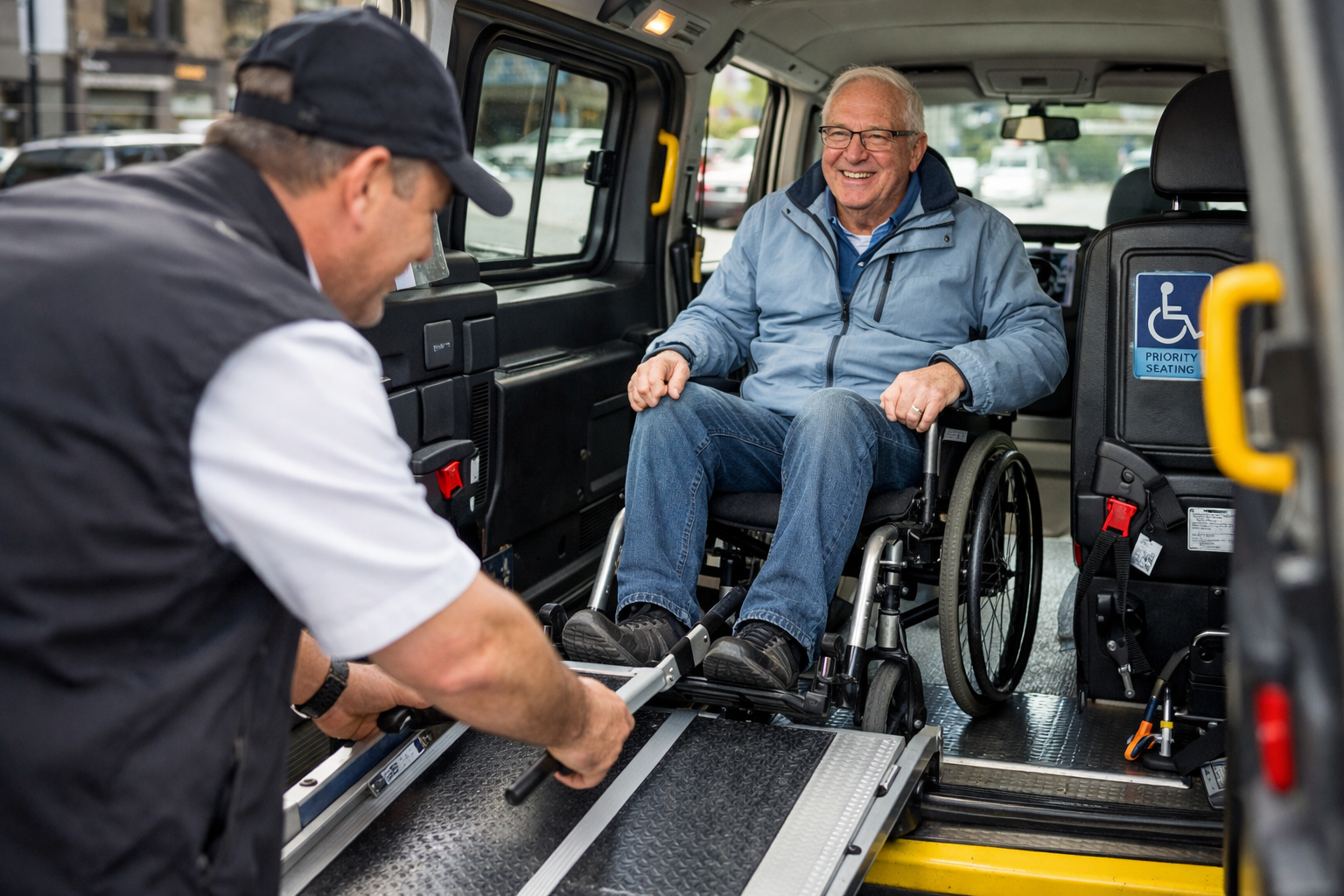 taxi for patients
