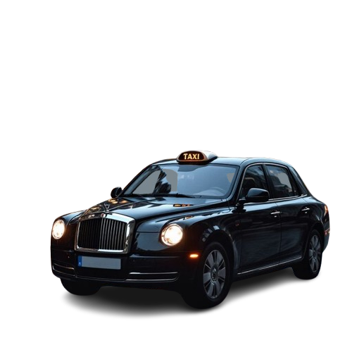 Black taxi car