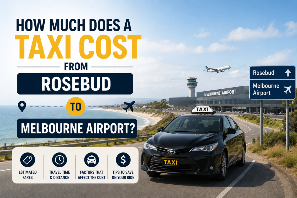 Rosebud Taxi cost to Melbourne Airport