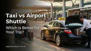 airport shuttle vs taxi